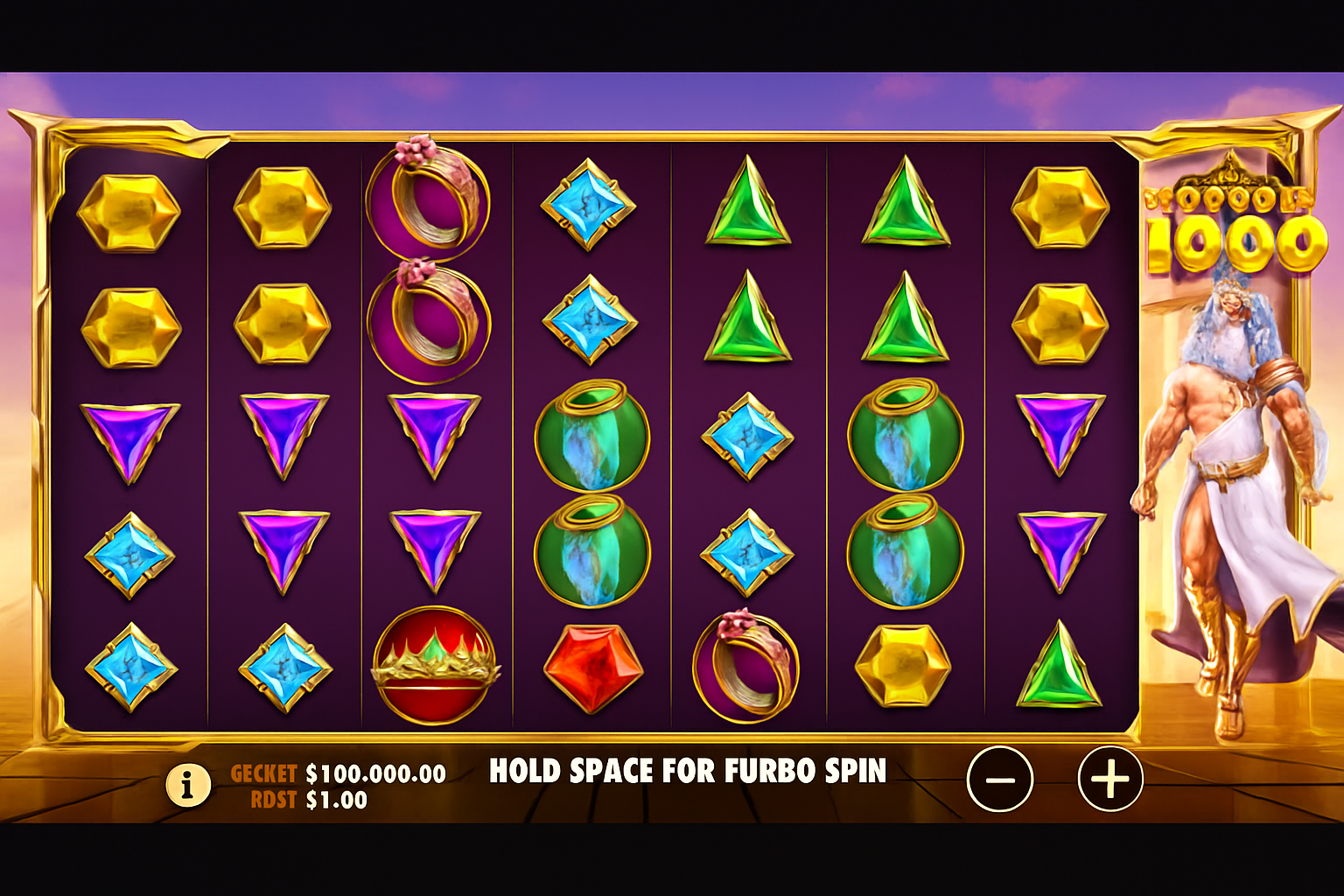Gates of Olympus 1000 gameplay
