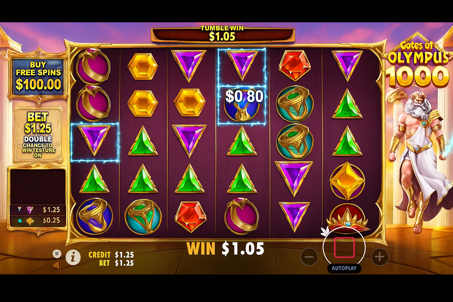 Gates of Olympus 1000 preview